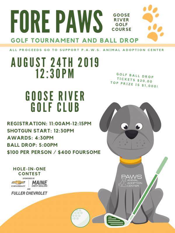 FORE PAWS Golf Tournament PenBay Pilot